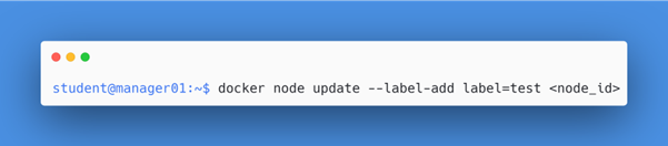 Adding labels to node